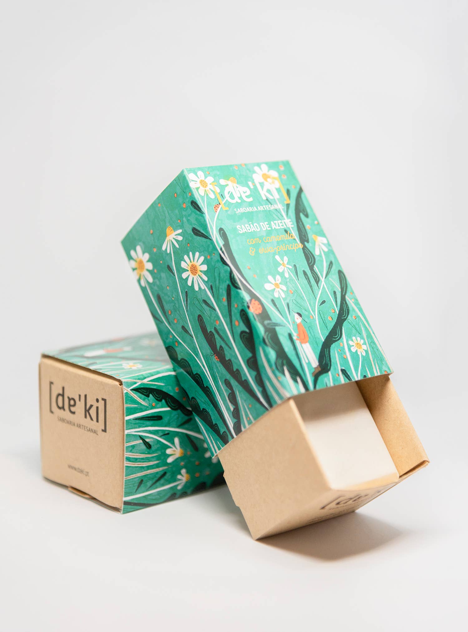 Jabón de Aceite de Oliva con Manzanilla y Hierba Limón