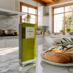 Aceite de Oliva Virgen Extra Elizondo Nº 3 500ml en escena de cocina