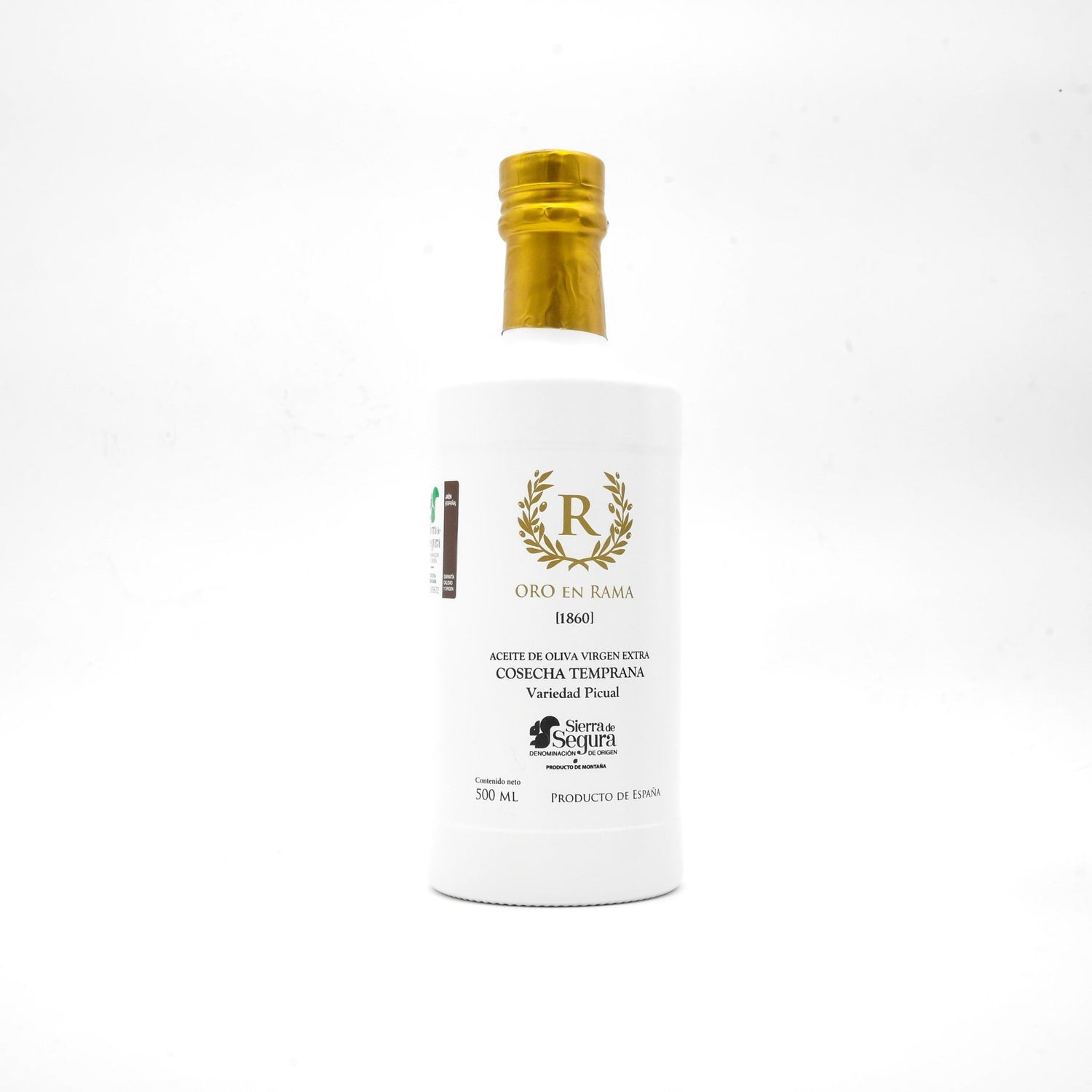 Oro en Rama Aceite de Oliva Virgen Extra Picual 500ml más popular en Amazon a la venta en Molino y Cata