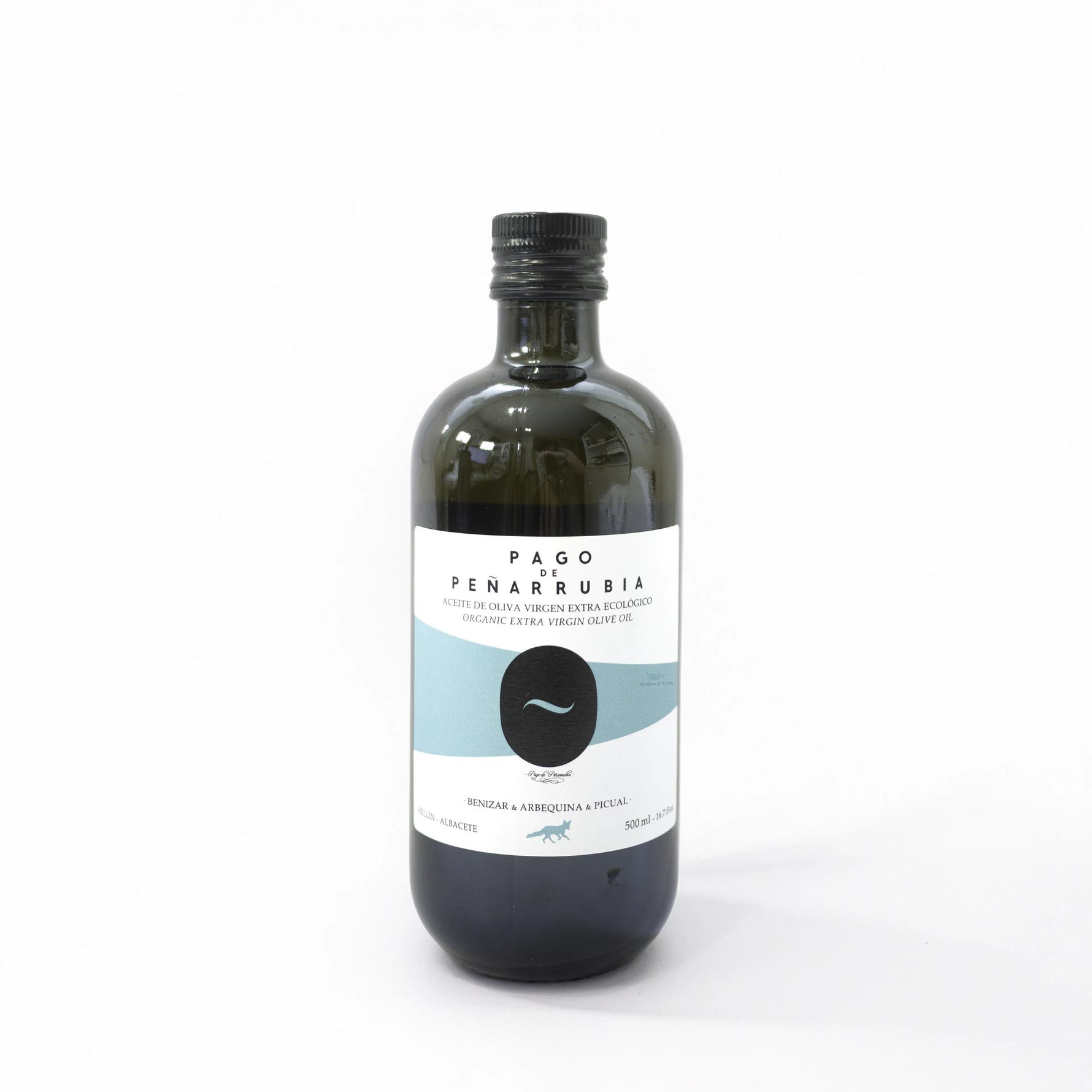 Pago de Peñarrubia Aceite de Oliva Virgen Extra Coupage Benízar Arbequina y Picual Ecológico 500ml