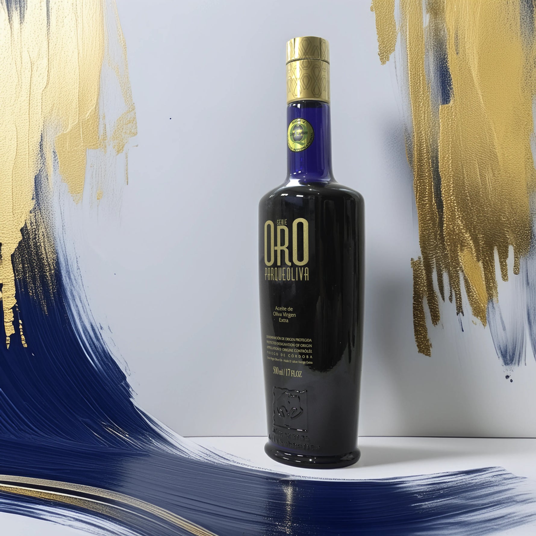 Toma de imagen de Aceite de Oliva Virgen Extra Parqueoliva Serie Oro 500ml de Almazaras de la Subbética